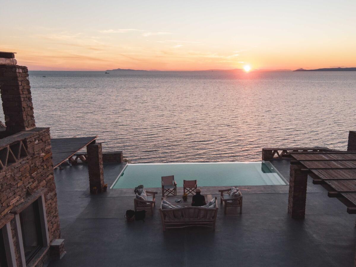 Villa Carpe Diem: Sea & Sunset View In Kea Island Ioulis 외부 사진