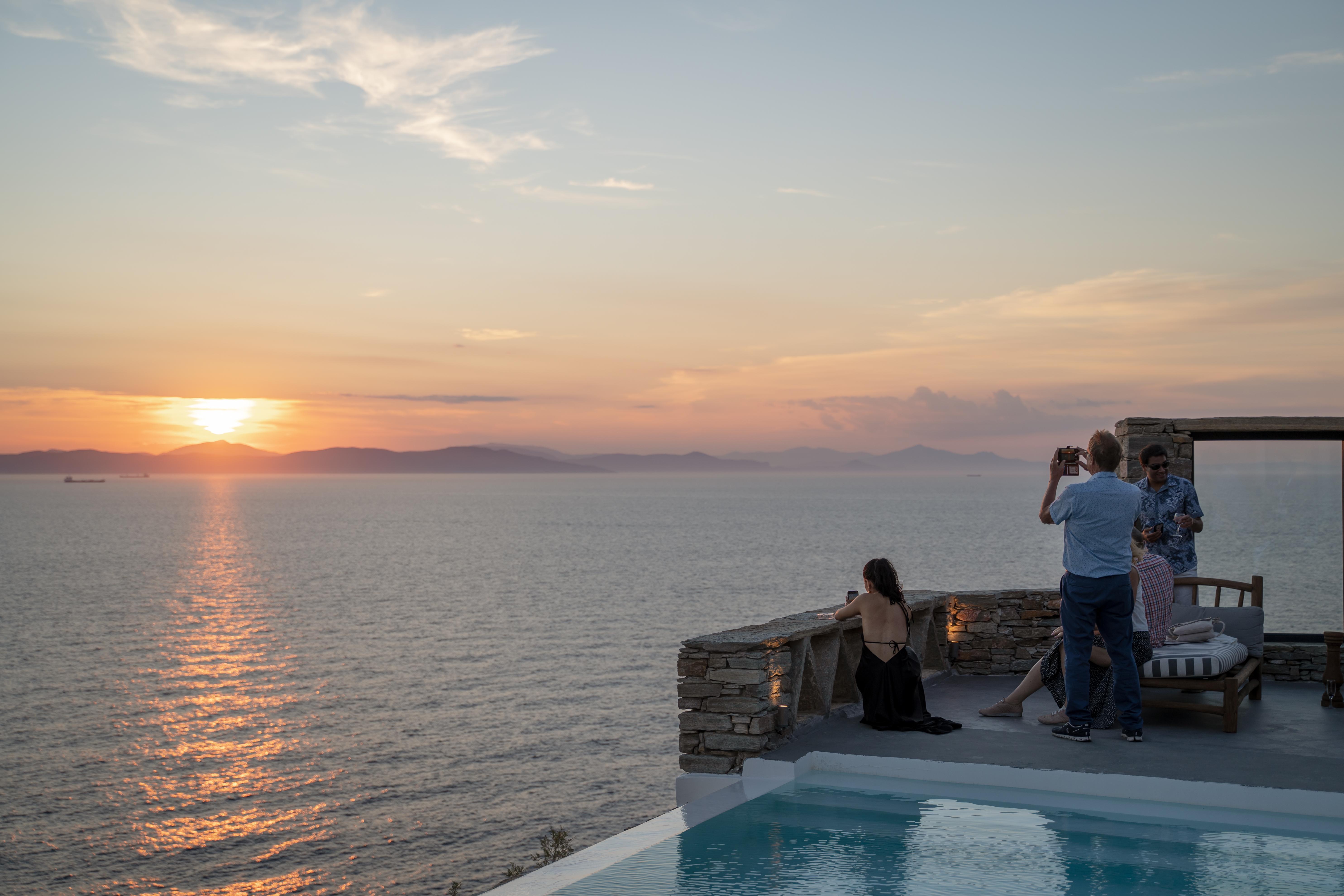 Villa Carpe Diem: Sea & Sunset View In Kea Island Ioulis 외부 사진