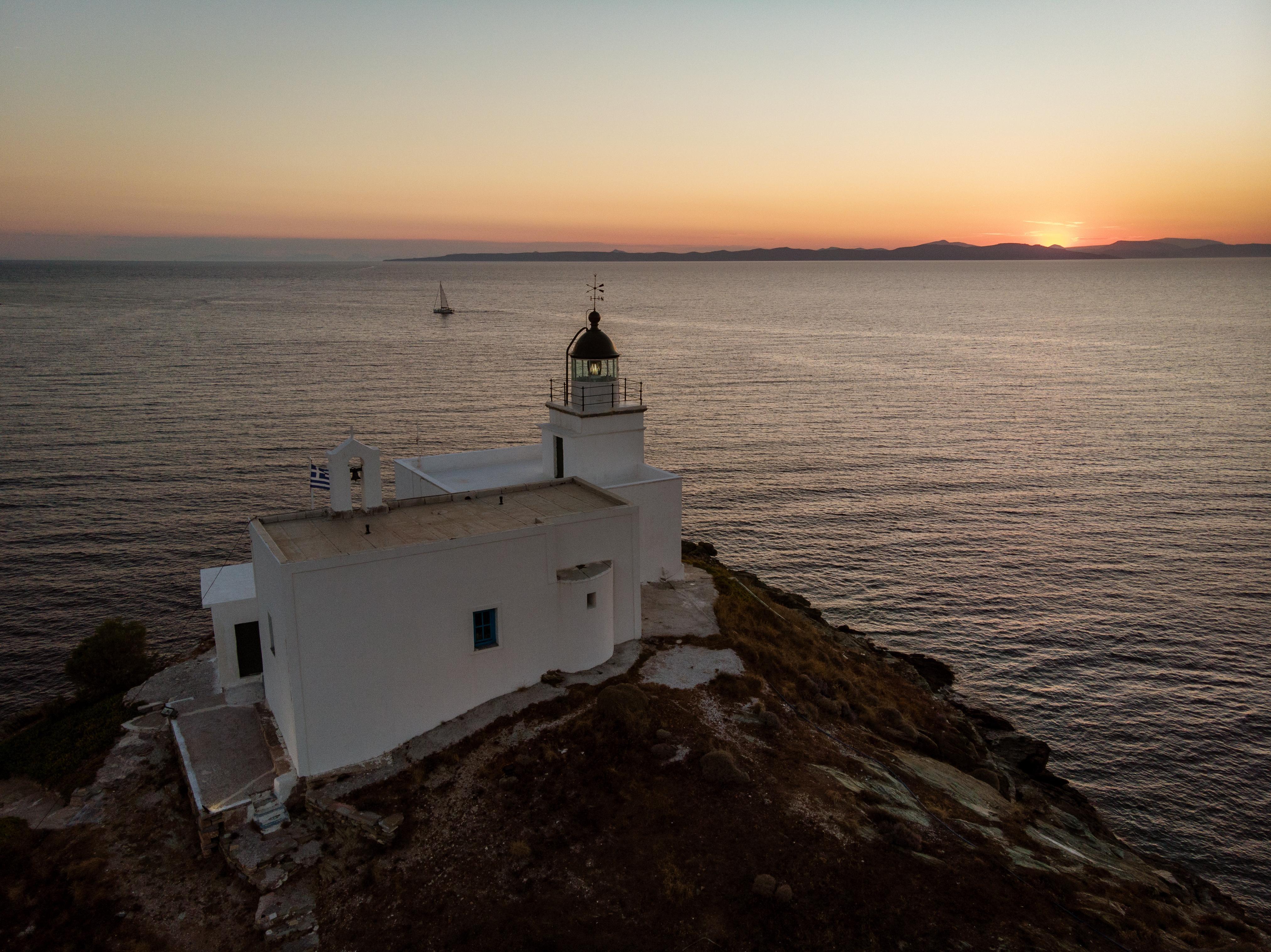 Villa Carpe Diem: Sea & Sunset View In Kea Island Ioulis 외부 사진