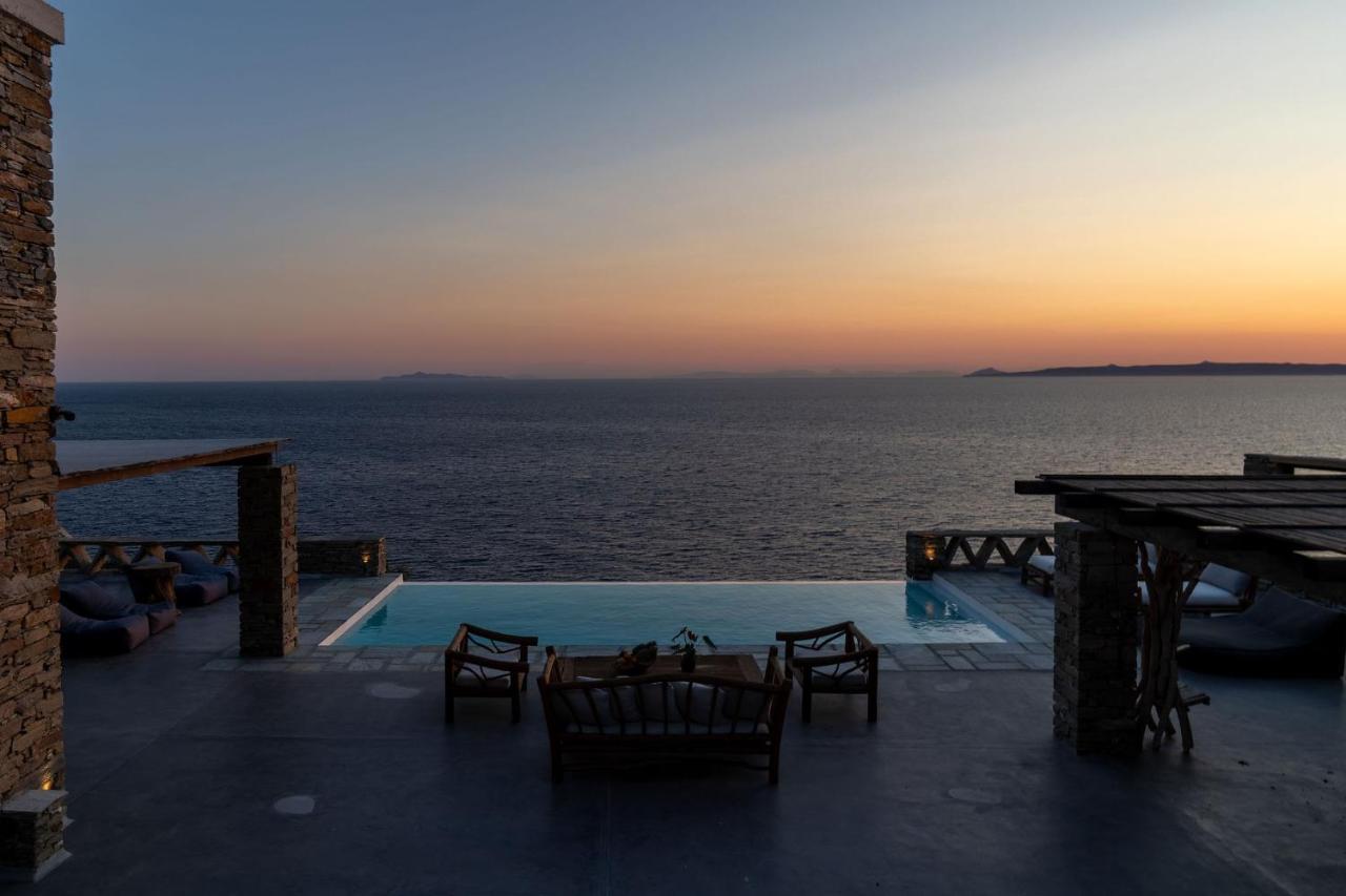 Villa Carpe Diem: Sea & Sunset View In Kea Island Ioulis 외부 사진