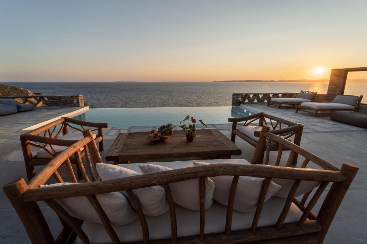 Villa Carpe Diem: Sea & Sunset View In Kea Island Ioulis 외부 사진